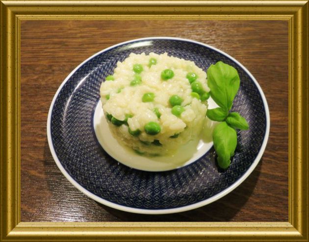 Erbsen - Risotto aus der Taraland Lehrküche