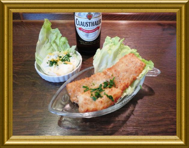 Fisch im Bierteig mit Remoulade aus der Taraland Lehrküche