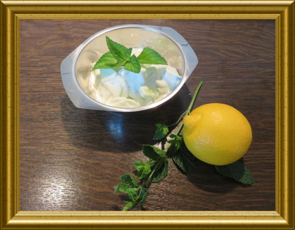 Gurken-Minz-Salat-arabisch