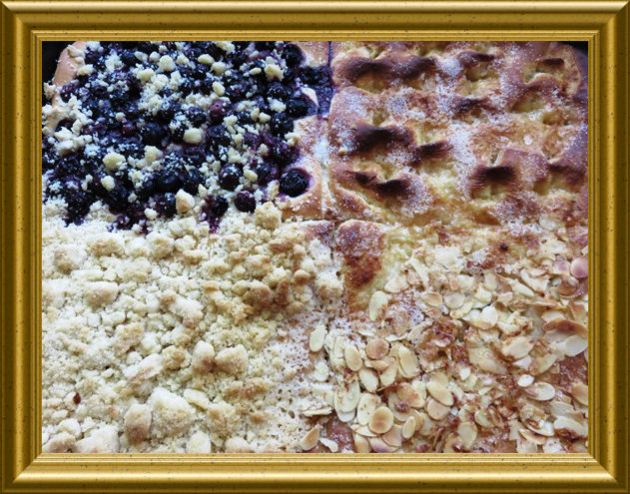 Hefeteig vom Blech aus der Taraland Lehrküche