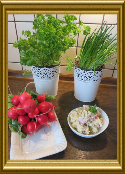 Kartoffelsalat mit Mayonnaise