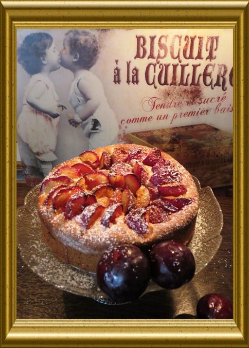 Pflaumenkuchen aus Hefeteig (1)