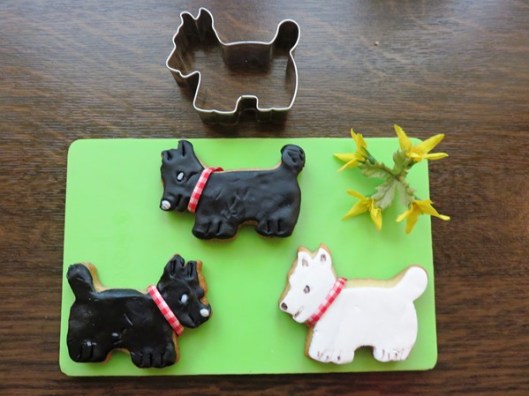 Scotch Terrier Kekse aus der Taraland Lehrküche