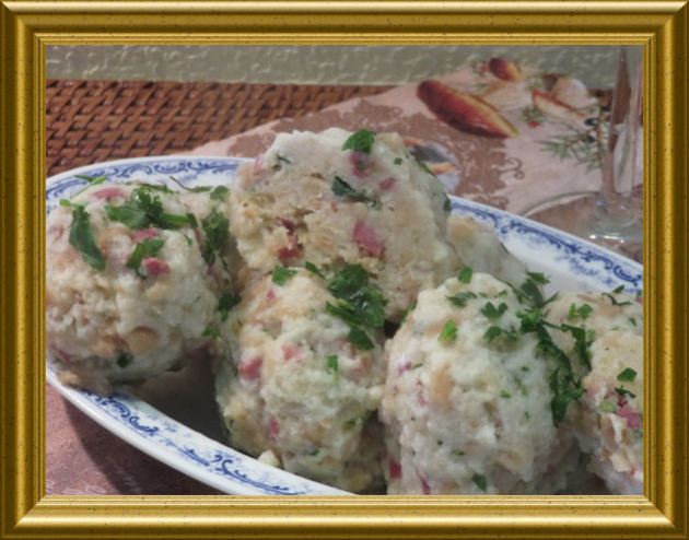 Speckknödel aus der Taraland Lehrküche