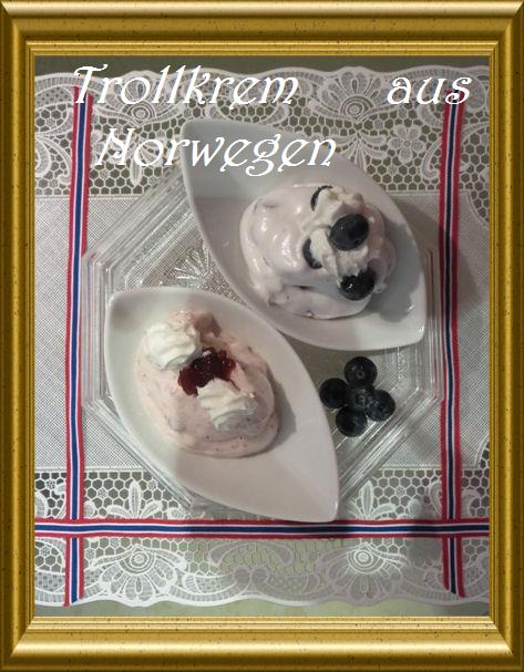 Trollkrem Varantionen aus Norwegen