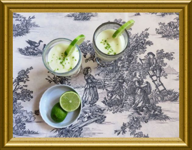 Limettenflammeri aus der Taraland Lehrküche