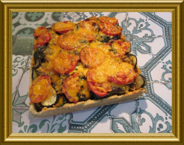 Auberginen Tarte aus der Taraland Lehrküche