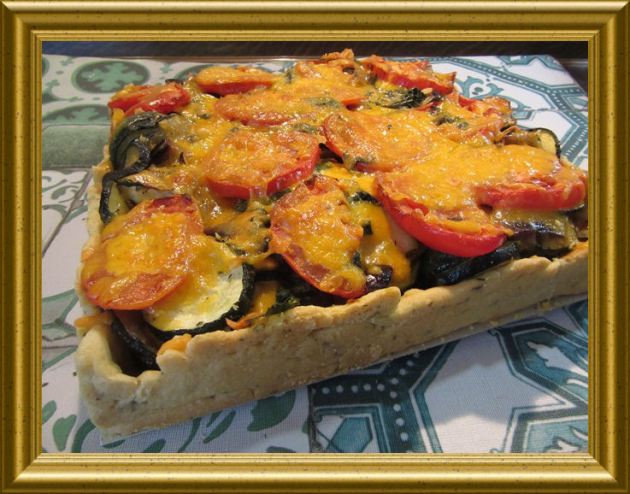 Auberginen Tarte aus der Taraland Lehrküche