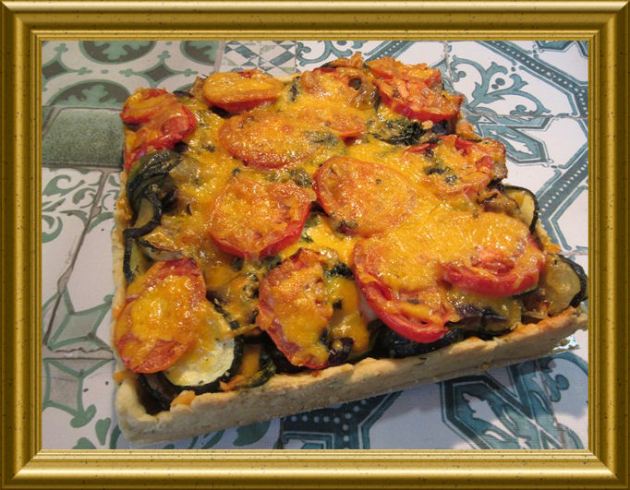 Auberginen Tarte aus der Taraland Lehrküche