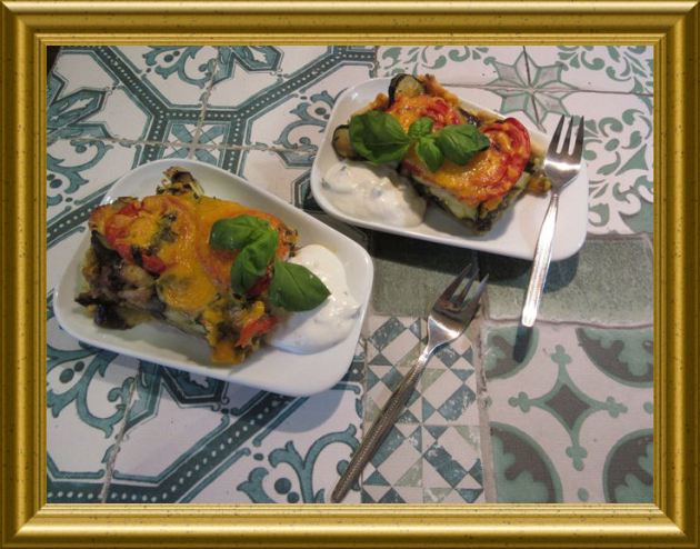 Auberginen Tarte aus der Taraland Lehrküche