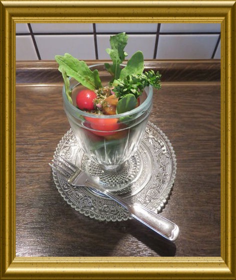 Cocktailtomaten-Rucola-Salat aus der Lehrküche Taraland
