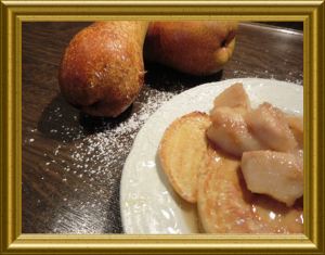 Crépes mit Karamellbirnen aus der Taraland Lehrküche