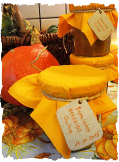 Japanisches Hokkaido Chutney aus der Taraland Lehrküche