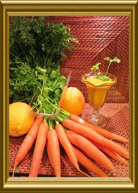 Karotten-Orangen-Smoothie aus der Taraland Lehrküche