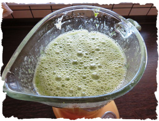 Mango-Rucola-Smoothie aus der Taraland Lehrküche