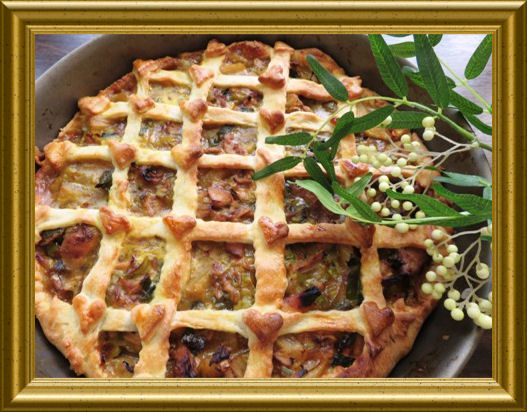 Englischer Curryhähnchen Pie aus der Taraland Lehrküche