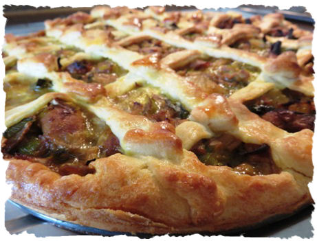 Englischer Curryhähnchen Pie aus der Taraland Lehrküche