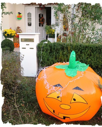Halloweeen 2015 Unser Riesenkürbis