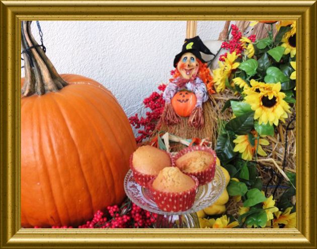 Kürbis Muffins aus der Taraland Lehrküche Halloween 2015