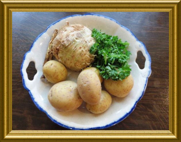 Sellerie-Meerrettich-Stampf aus der Taraland Lehrküche