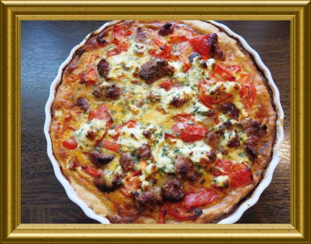 Tomaten-Bresso-Tarte aus der Taraland Lehrküche