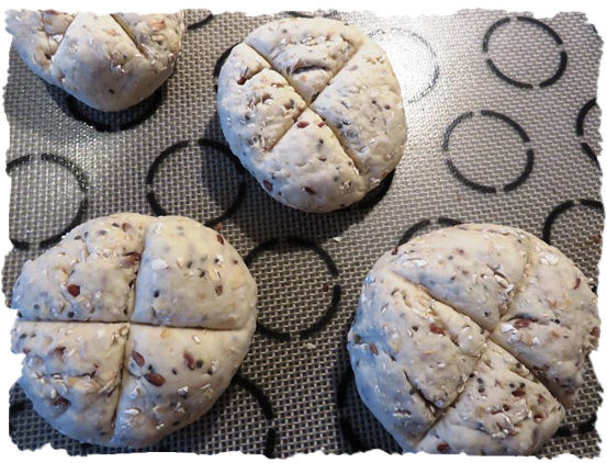 Haferbrötchen aus der Taraland Lehrküche