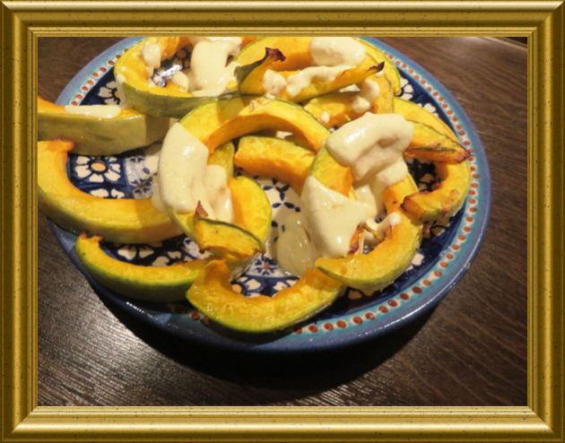 Kürbisspalten gebacken aus der Taraland Lehrküche