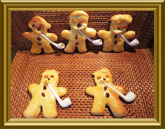 Aus der Taraland Lehrküche Martinswecken oder Stutenkerle (3)