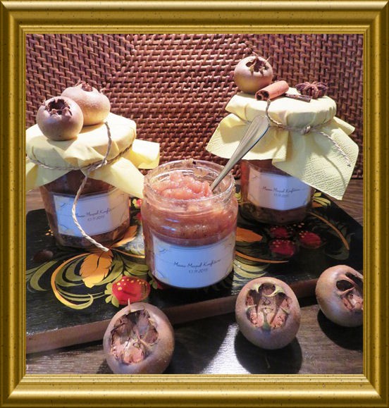 Meine Mispelkonfitüre aus der Taraland Lehrküche