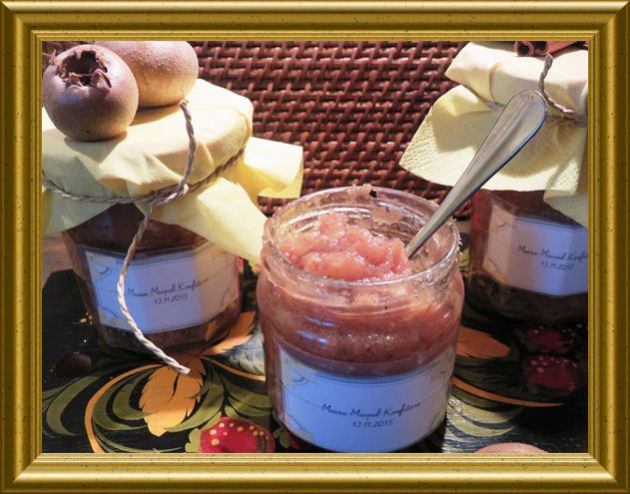 Meine Mispelkonfitüre aus der Taraland Lehrküche