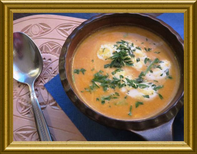 Mohrrübencrémesuppe aus der Taraland Lehrküche