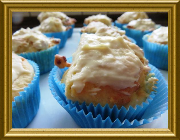 Weisse Muffins aus der Taraland Lehrküche