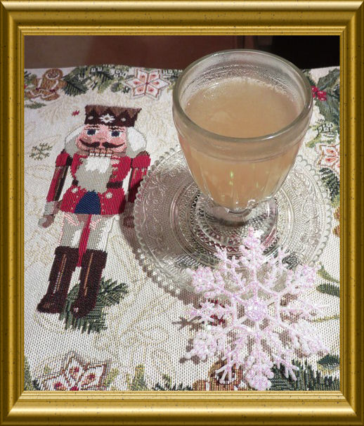 Weisser Glühwein mit Passionsfruch aus der Taraland Lehrküche