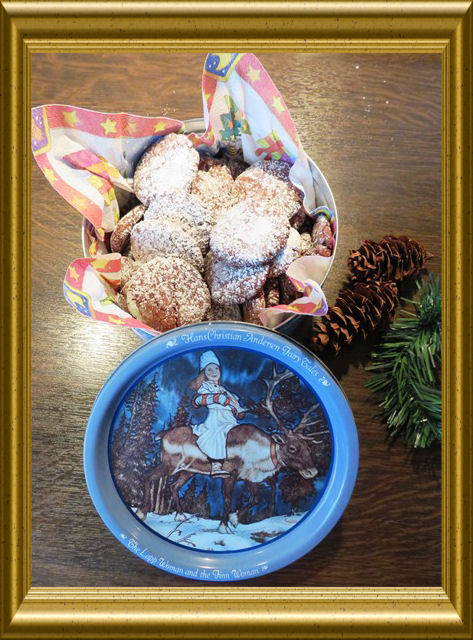 Christmas Crinkle Chocolate Cookies aus der Taraland Lehrküche