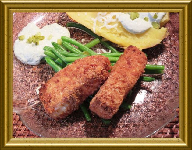 Gebackener Lachs mit Sauce Tatare aus der Taraland Lehrküche