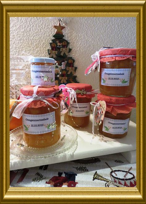 Orangenmarmelade nach schottischer Art