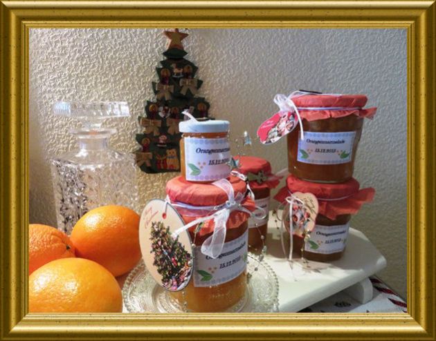 Orangenmarmelade nach schottischer Art