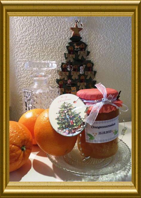 Orangenmarmelade nach schottischer Art