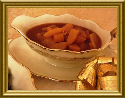 Pikante Birnenwürfel aus der Taraland Lehrküche