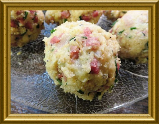 Tiroler Speckknödel aus der Taraland Lehrküche