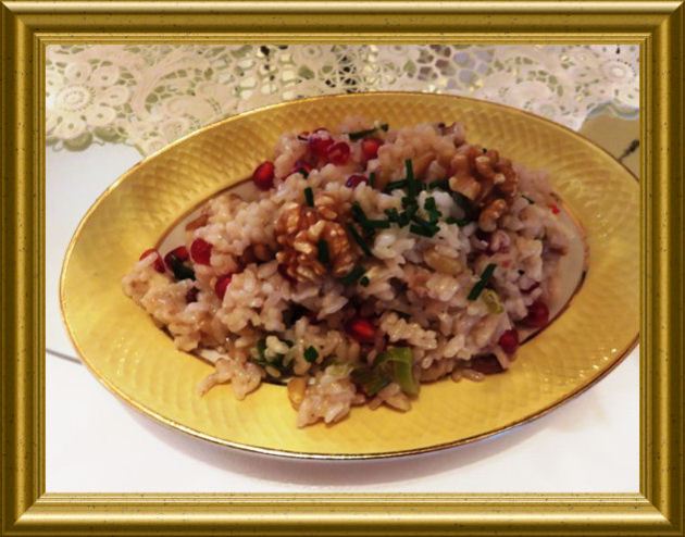 Walnuss - Risotto aus der Taraland Lehrküche