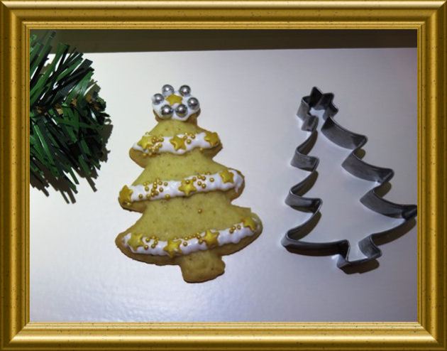 Weihnachtsbaum Plätzchen aus der Taraland Lehrküche
