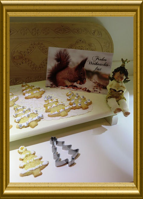 Weihnachtsbaum Plätzchen aus der Taraland Küche