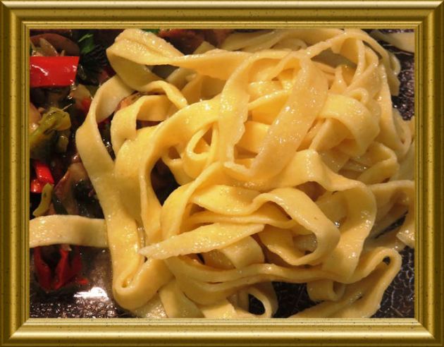 Fettuccine aus der Taraland Lehrküche