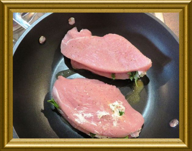 Gefüllte Pute mit Marsalasauce aus der Taraland Lehrküche