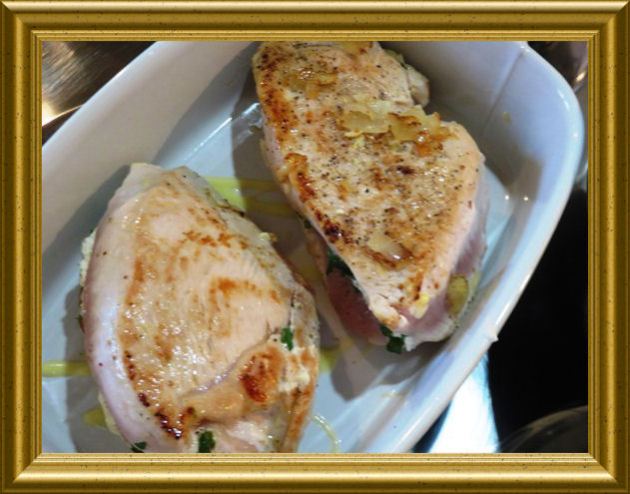 Gefüllte Pute mit Marsalasauce aus der Taraland Lehrküche