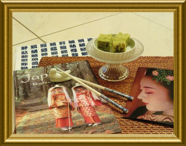 Japanischer Matcha Kuchen aus der Taraland Lehrküche