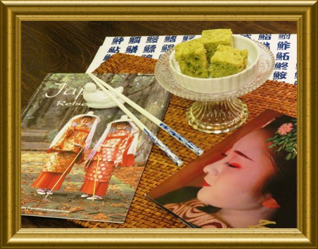 Japanischer Matcha Kuchen aus der Taraland Lehrküche