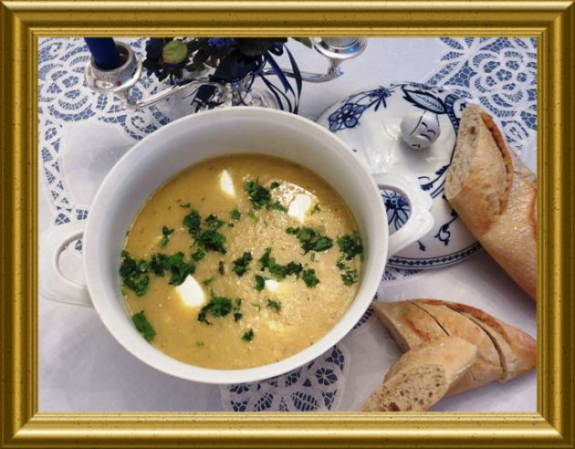 Kürbis-Apfel-Suppe aus der Taraland Lehrküche