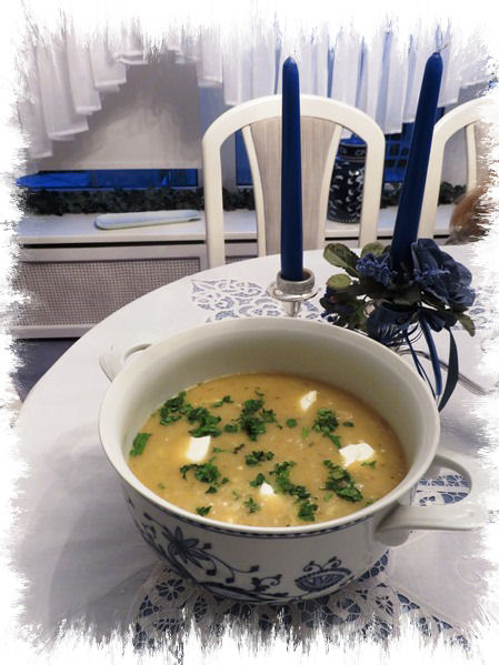 Kürbis-Apfel-Suppe aus der Taraland Lehrküche